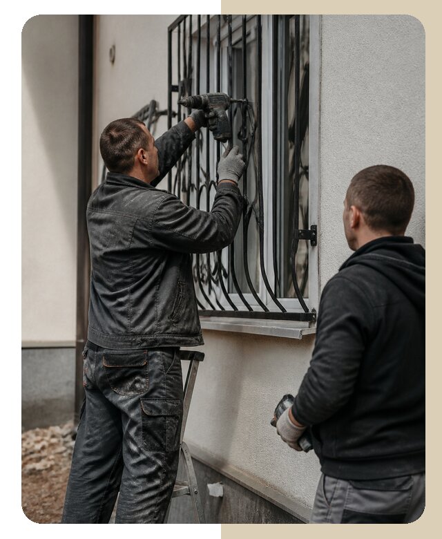 Установка наружных решеток в Коломне от 4968 р. | Дверной